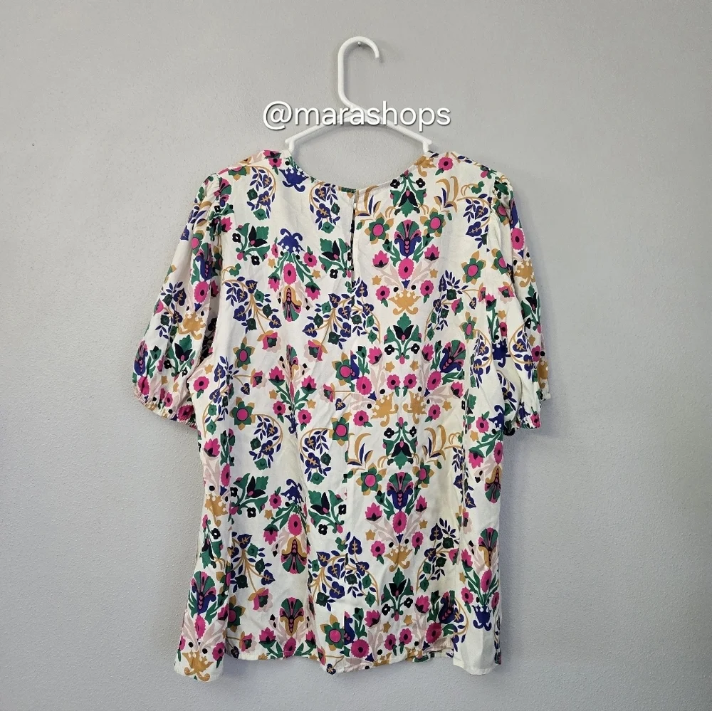 Boden Adriana Puff Sleeve Top